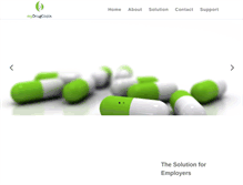 Tablet Screenshot of mydrugcosts.com